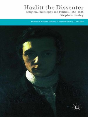 cover image of Hazlitt the Dissenter